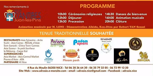 F\u00eate du Nouvel An - \u00c8re Bouddhiste 2570