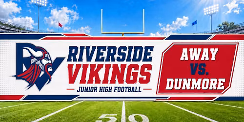 Junior High Football AWAY GAME vs. Dunmore
