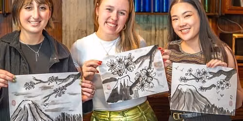 Japanese Ink Painting Class