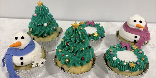 Kids Winter Wonderland Cupcake Class: