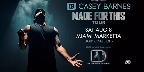 MADE FOR THIS TOUR - GOLD COAST