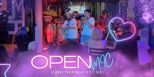 Weekly Open MIC at Musical Intervention