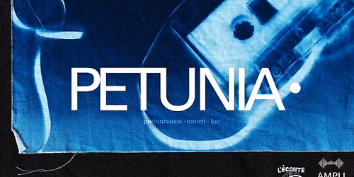 PETUNIA\u2022 Concert de financement