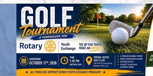 RYLA Golf Tournament Fundraiser