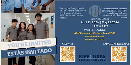 Kipp Texas Public Schools Info Session