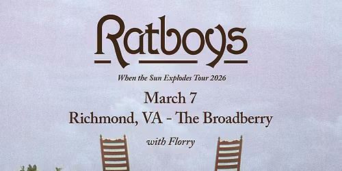Ratboys w\/ Florry at The Broadberry 3\/7\/26