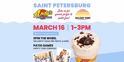Andy\u2019s Frozen Custard Patio Party | St. Petersburg \ud83c\udf66\ud83c\udf89