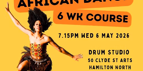 African Dance Newcastle 6 Wk Course- All Levels WED