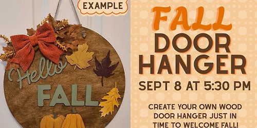 Fall Door Hanger