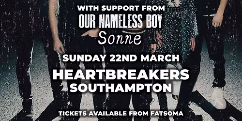 Reawaken + Our Nameless Boy + Sonne @ Heartbreakers, Southampton