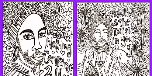 Purple Party \ud83d\udc9c Prince Inspired Art Exhibit 