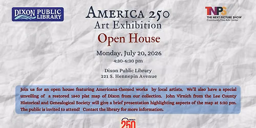 Open House and Map Presentation