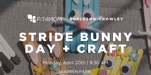 Strides Bunny Day + Craft