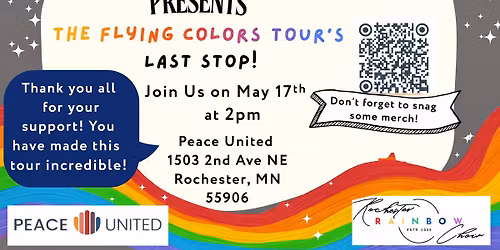 The Flying Colors Tour - Last STOP.