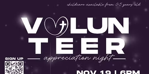 Volunteer Appreciation Night 2025