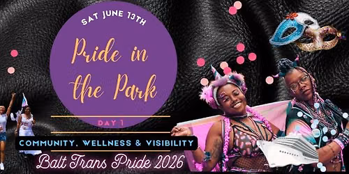 Baltimore Trans Pride Festival 2026