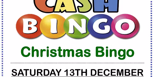 Christmas Cash Bingo