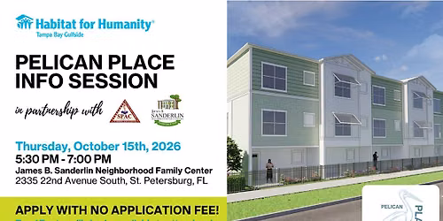 Pelican Place Info Session with SPAC - Delta Sigma Theta & Sanderlin Center