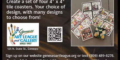 Ceramic Tile Coaster Class