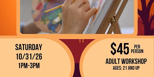 Halloween Paint & Sip with artist Shelly Douglas