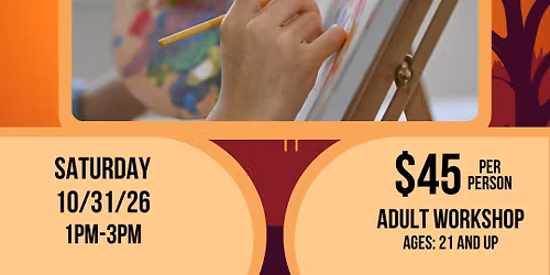 Halloween Paint & Sip with artist Shelly Douglas