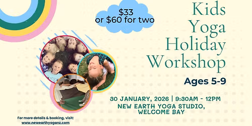 Kids Yoga Holiday Workshop (Ages 5 - 9)