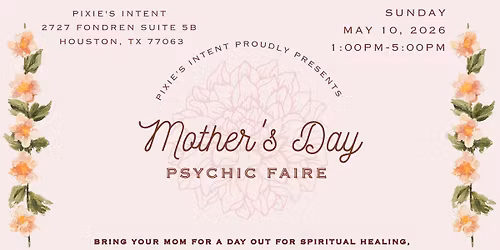 Mother's Day Psychic Faire