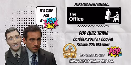 Calgary- The Office Trivia @ Prairie Dog Brewing- Oct 29th 7:00pm