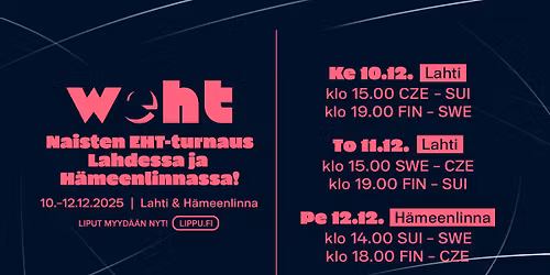 WEHT x Naisleijonat @ Lahti ja H\u00e4meenlinna