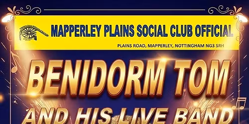 Benidorm Tom and his live band