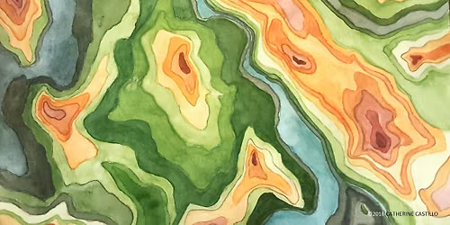 Topography Watercolor Painting Workshop