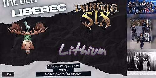 DanGar Six , Escape The Studio a Lithium v The Deep Liberec