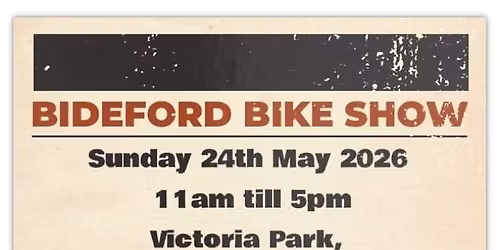 Bideford Bike Show 2026 Ride Out.