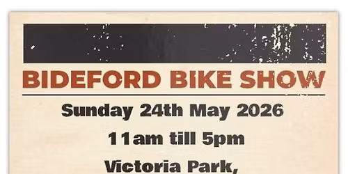 Bideford Bike Show 2026 Ride Out.
