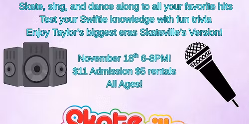 Swiftie Skate Party