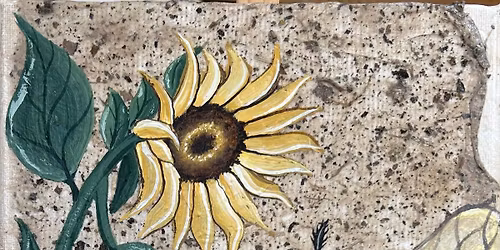 Bee and Sunflower Mixed Media Paint & Sip Party