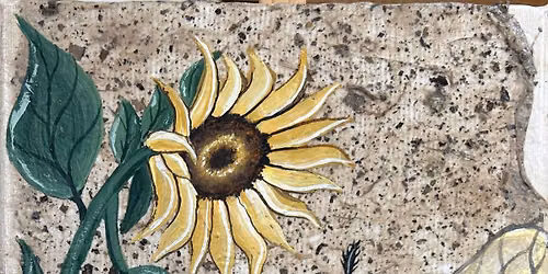 Bee and Sunflower Mixed Media Paint & Sip Party