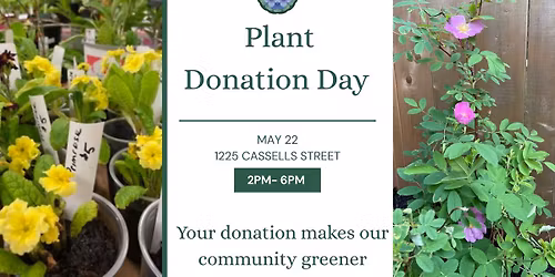 Plant Donation Drop Off 