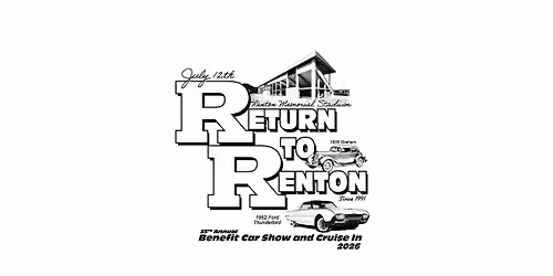 2026 Return to Renton Car Show