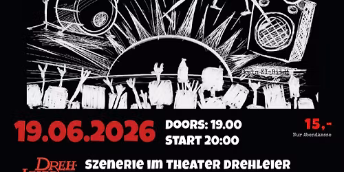TRAPPENTROI und GRASSHEAD in der Szenerie Drehleier