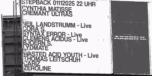 Vinylschleifer sTEPbACK @ AXXON N.