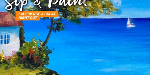 Join Brush Party to paint 'Clifftop Cottage' in Greens Norton