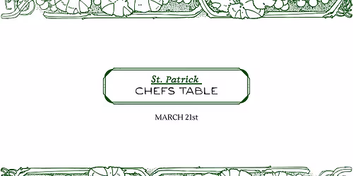 Chef's Table- March