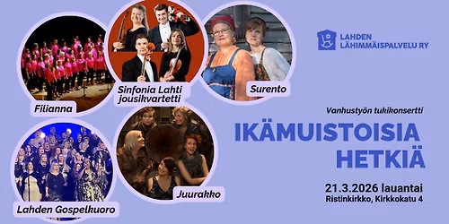 Ikämuistoisia hetkiä -tukikonsertti