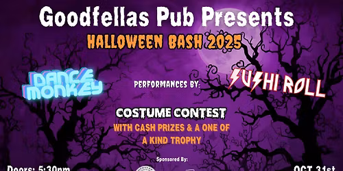 Halloween Bash 2025 @ Goodfellas Pub
