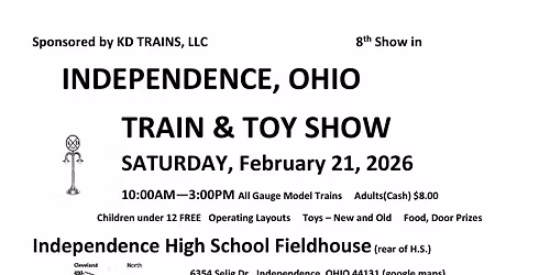 Independence OHIO Train & Toy Show