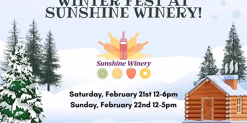 Winter Fest at Sunshine Winery
