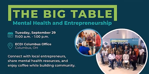 Big Table: Mental Health and Entrepreneurship