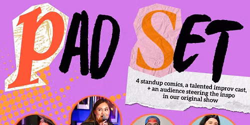 Improv and Stand-Up: Pad Set! CCF @ The Nest