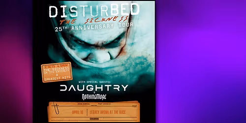 Disturbed at Utilita Arena Birmingham